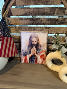  Jesus wrapped in Flag