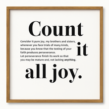  Count it all joy