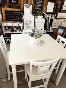  4x4 White Table