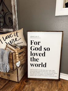  For God so Loved