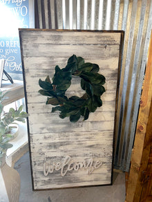  Farmhouse Welcome Sign