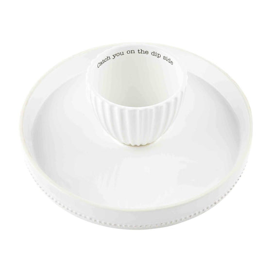 Reversible Pedestal Chip & Dip